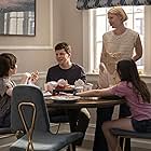 Claire Danes, Jesse Eisenberg, Meara Mahoney Gross, and Maxim Swinton in Fleishman Is in Trouble (2022)