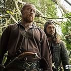 Toby Stephens and Luke Arnold in Black Sails (2014)