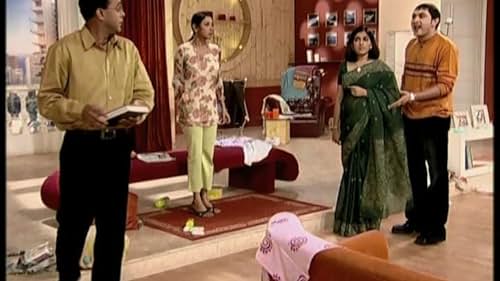 Ratna Pathak Shah, Rupali Ganguly, Sumeet Raghavan, and Rajesh Kumar in Sarabhai V/S Sarabhai (2004)