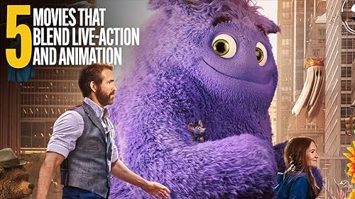 When live-action and animation come together, anything can happen. With the release of the new movie 'IF,' we put together a list of five fan-favorite format mash-ups including 'Who Framed Roger Rabbit,' 'Sonic the Hedgehog,' 'Enchanted,' and 'Space Jam.' Find out more about these movies and add them to your Watchlist: https://imdb.to/5TWLAA