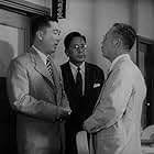 Minoru Chiaki, Masao Shimizu, and Takashi Shimura in I Live in Fear (1955)