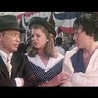 Jackie Chan, Kristine DeBell, and Mako in Battle Creek Brawl (1980)