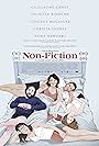 Juliette Binoche, Guillaume Canet, Vincent Macaigne, and Christa Théret in Non-Fiction (2018)