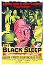 Bela Lugosi, John Carradine, Lon Chaney Jr., Basil Rathbone, and Tor Johnson in The Black Sleep (1956)