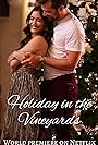 Sol Rodriguez and Josh Swickard in Holiday in the Vineyards (2023)