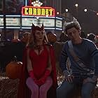 Elizabeth Olsen and Evan Peters in WandaVision (2021)