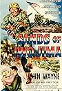 John Wayne, John Agar, and Adele Mara in Sands of Iwo Jima (1949)