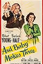 Robert Young and Barbara Hale in And Baby Makes Three (1949)