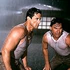 Sylvester Stallone and Kurt Russell in Tango & Cash (1989)