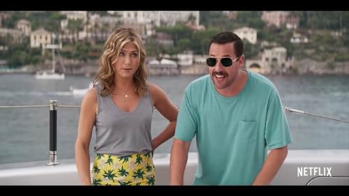 Jennifer Aniston and Adam Sandler play a couple whose trip brings them more than they bargained for in "Murder Mystery."