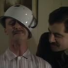 Rowan Atkinson and Tim McInnerny in Blackadder Goes Forth (1989)