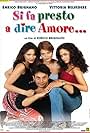 Vittoria Belvedere, Enrico Brignano, Isabel Pérez, and Samuela Sardo in Si fa presto a dire amore... (2000)