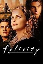 Scott Foley, Keri Russell, and Scott Speedman in Felicity (1998)