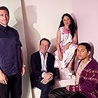 Dennis Quaid, Lucy Liu, Jake Gyllenhaal, and Jaboukie Young-White at an event for Strange World (2022)