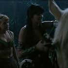 Lucy Lawless and Renée O'Connor in Xena: Warrior Princess (1995)