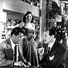 Robert Mitchum, Jane Russell, and Philip Van Zandt in His Kind of Woman (1951)