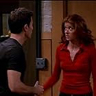 Eric McCormack and Debra Messing in Will & Grace (1998)