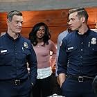 Peter Krause and Oliver Stark in 9-1-1 (2018)