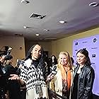 Marissa Hill with Tara Mallen and Katherine Mallon Kupferer at the World Premiere of Ghostlight, Sundance Film Festival, Park City, Utah