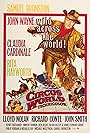 Rita Hayworth, John Wayne, Claudia Cardinale, and John Smith in Circus World (1964)
