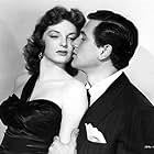 Rock Hudson and Julie London in The Fat Man (1951)