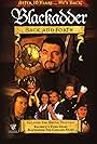 Rowan Atkinson, Stephen Fry, Miranda Richardson, Hugh Laurie, Rik Mayall, Kate Moss, and Tony Robinson in Blackadder Back & Forth (1999)