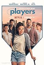 Tom Ellis, Damon Wayans Jr., Augustus Prew, Joel Courtney, Gina Rodriguez, and Liza Koshy in Players (2024)