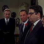 William Holden, David Niven, Charles Boyer, John Huston, and Kurt Kasznar in Casino Royale (1967)