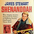 James Stewart, Katharine Ross, Glenn Corbett, Rosemary Forsyth, Doug McClure, and Patrick Wayne in Shenandoah (1965)