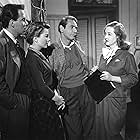 Bette Davis, Anne Baxter, Hugh Marlowe, and Gary Merrill in All About Eve (1950)