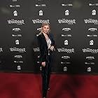 Hailey Knudsen on the red carpet at the World Premiere of the Wingfeather Saga