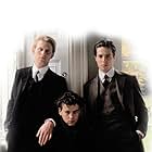 Hugh Grant, Rupert Graves, and James Wilby in Maurice (1987)