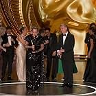 Al Pacino, Robert Downey Jr., Cillian Murphy, Christopher Nolan, Emma Thomas, and Florence Pugh in The Oscars (2024)