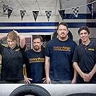 Kilah Fox, Chris O'Connor, Shane Gillis, and Steve Gerben in Tires (2024)