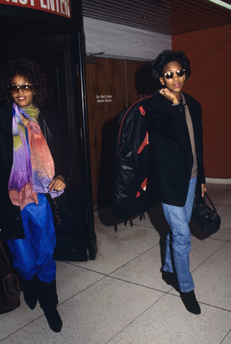 Whitney Houston and Robyn Crawford
