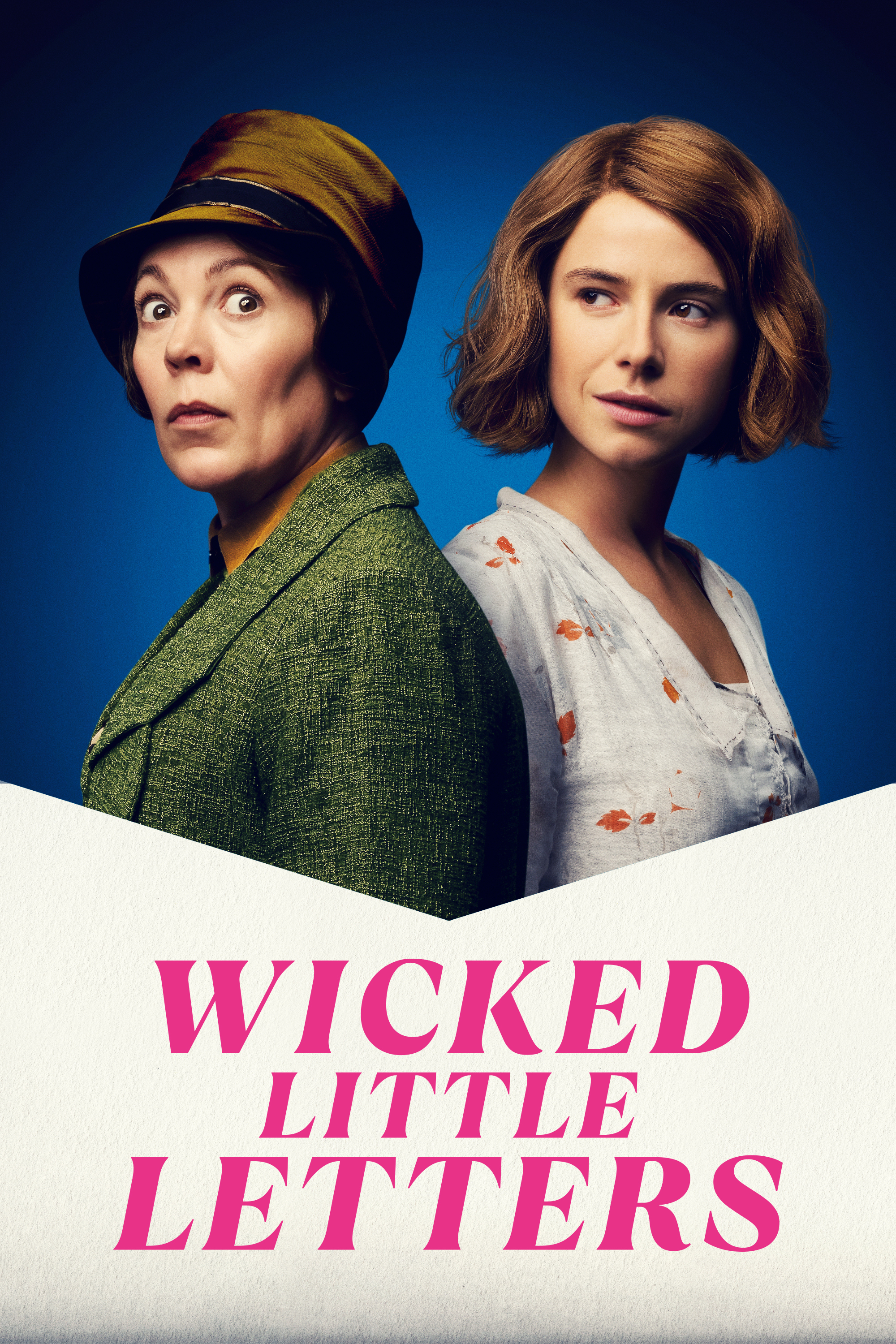 Olivia Colman and Jessie Buckley in Wicked Little Letters (2023)