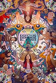 Jamie Lee Curtis, Michelle Yeoh, James Hong, Ke Huy Quan, and Stephanie Hsu in Everything Everywhere All at Once (2022)