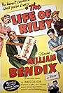 William Bendix, John Brown, Rosemary DeCamp, James Gleason, Richard Long, and Meg Randall in The Life of Riley (1949)