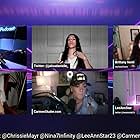 LeeAnn Star, Chrissie Mayr, Lila Hart, and Brittany Venti in Simpcast (2021)