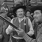 James Stewart, Will Geer, and Stephen McNally in Winchester '73 (1950)