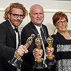 Donald Graham Burt, Erik Messerschmidt, and Jan Pascale at an event for The Oscars (2021)