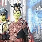 Jamie Lee Curtis and Ruby Guest at an event for Warcraft (2016)