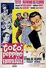 Maria Pia Casilio, Peppino De Filippo, Dorian Gray, and Totò in Totò, Peppino e i fuorilegge (1956)