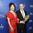 Paul Giamatti and Sandra Oh at an event for The Holdovers (2023)