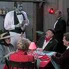 Yvonne De Carlo, Edward Herrmann, Al Lewis, Butch Patrick, and Pat Priest in Here Come the Munsters (1995)