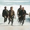 Andre Jacobs, Toby Stephens, Tom Hopper, and Richard Lothian in Black Sails (2014)