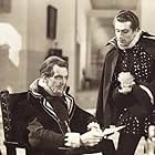 Laurence Olivier and Raymond Massey in Fire Over England (1937)