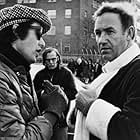 Gene Hackman and William Friedkin in The French Connection (1971)