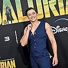 Katy O'Brian at an event for The Mandalorian (2019)