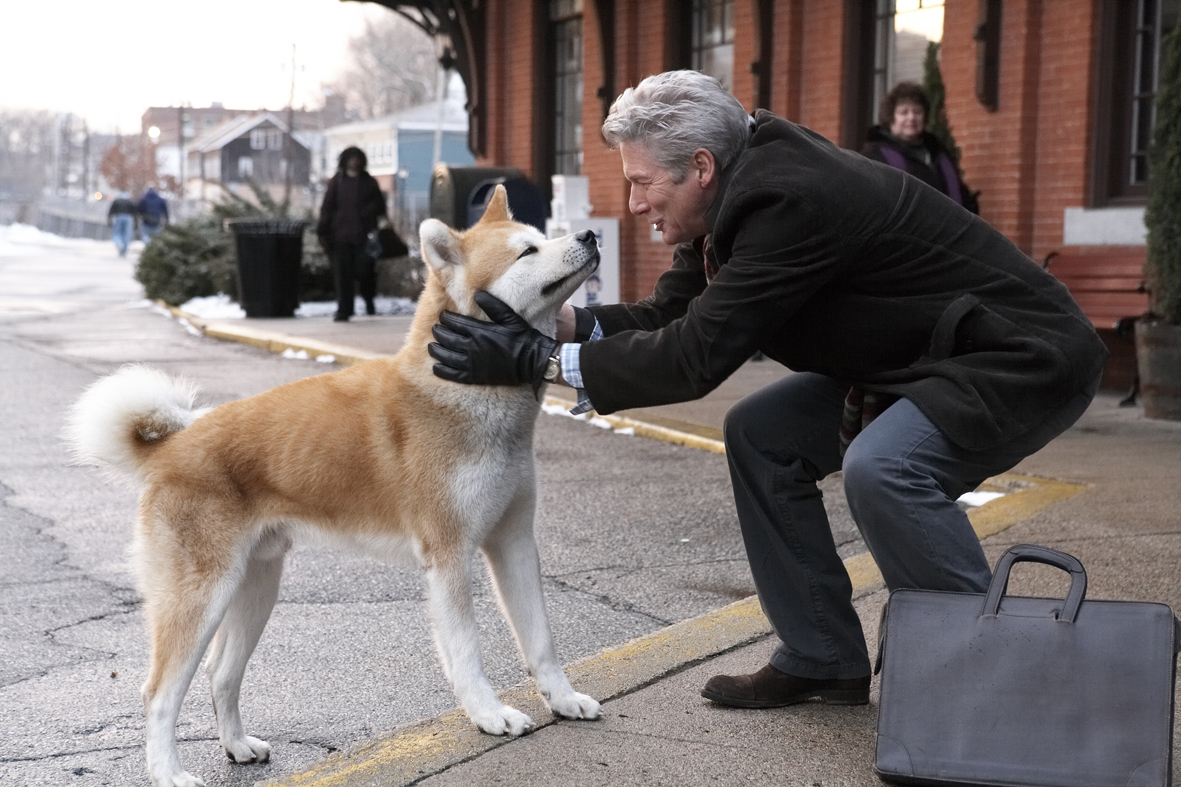 Richard Gere in Hachi: A Dog's Tale (2009)